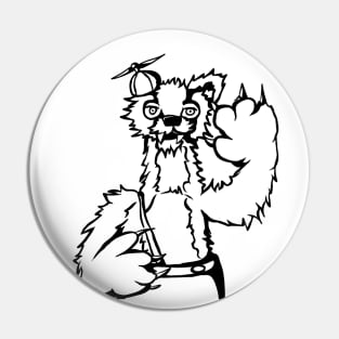 will the robotic stuffed animal sketch Pin