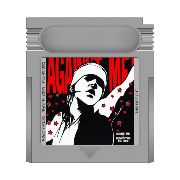 Against Me! Is Reinventing Axl Rose Game Cartridge by PopCarts