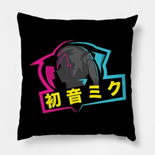 Neon Hatsune Miku Pillow