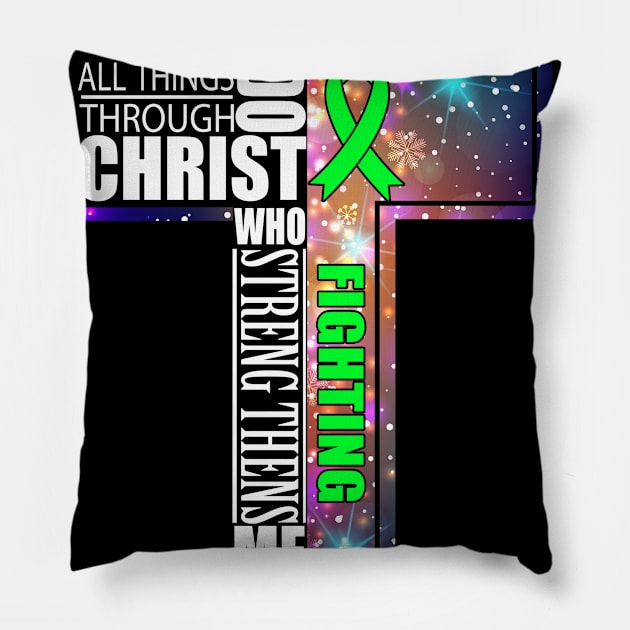 CEREBRAL PALSY Awaneress Support CEREBRAL PALSY Christmas Gifts Pillow by ThePassion99