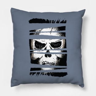 scary skull Pillow