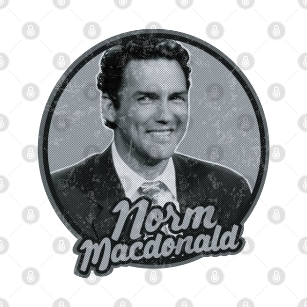 Norm MacDonald /// Retro Aesthetic Style by Trendsdk