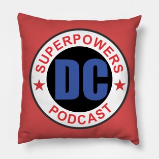 DC Superpowers Podcast Pillow