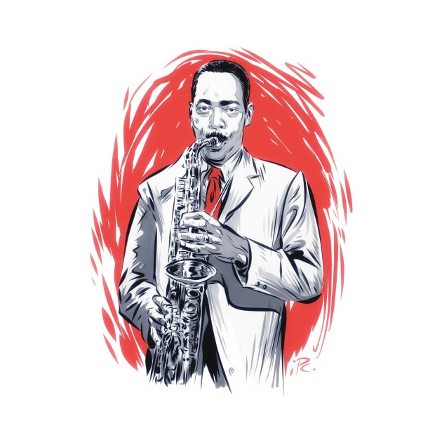 Sonny Stitt - An illustration by Paul Cemmick by PLAYDIGITAL2020