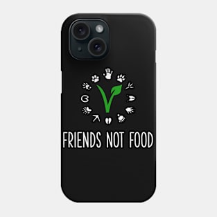 Vegan Shirt, Friends Not Food Shirt, Plant Based Shirt, Vegan Present, Herbivore, Vegan Gift Vegan T Shirt, Vegetarian Shirt, Vegan Clothing, Go Vegan Shirt, Vegan Gifts Phone Case