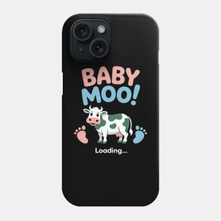 Cow Pregnancy Announcement Gifts Phone Case