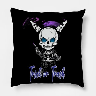 Trick or Trash Pillow