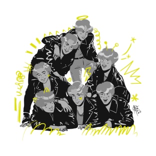 BTS B+W+YELLOW T-Shirt