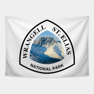 Wrangell-St. Elias National Park and Preserve shield Tapestry