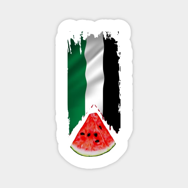 Palestine Flag Magnet by Mugo Muncarsol