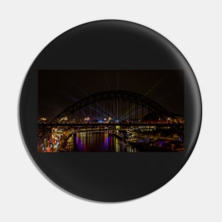 Newcastle Laser Light Show 2021 Pin