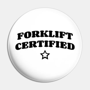 Forklift Certified v2 Pin