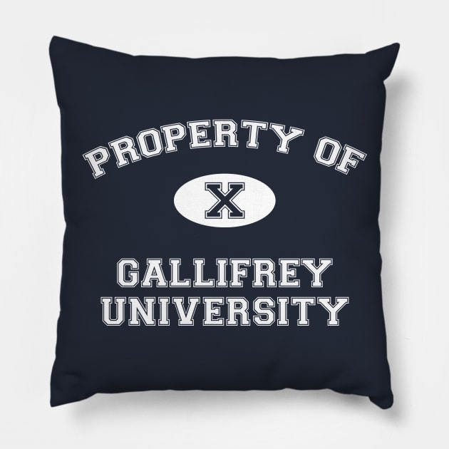 Property Of Gallifrey Pillow by oyshopping