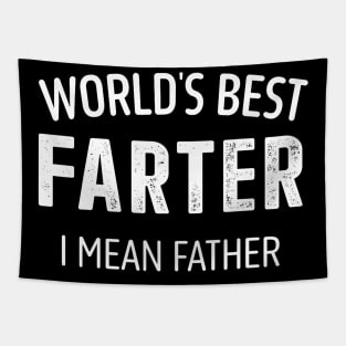 Worlds Greatest Farter I Mean Father Tapestry