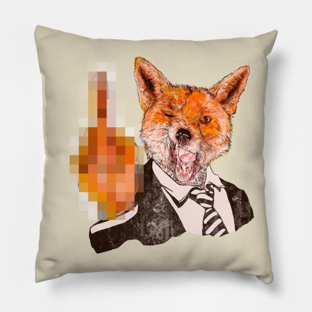 Fox You! Pillow by kookylove