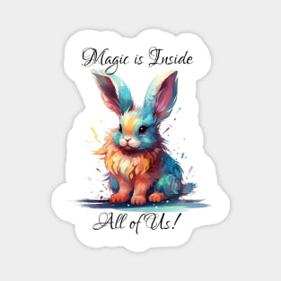 Magic Bunny 1 Magnet