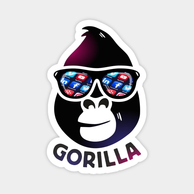 gorilla Magnet by design_ua_ak