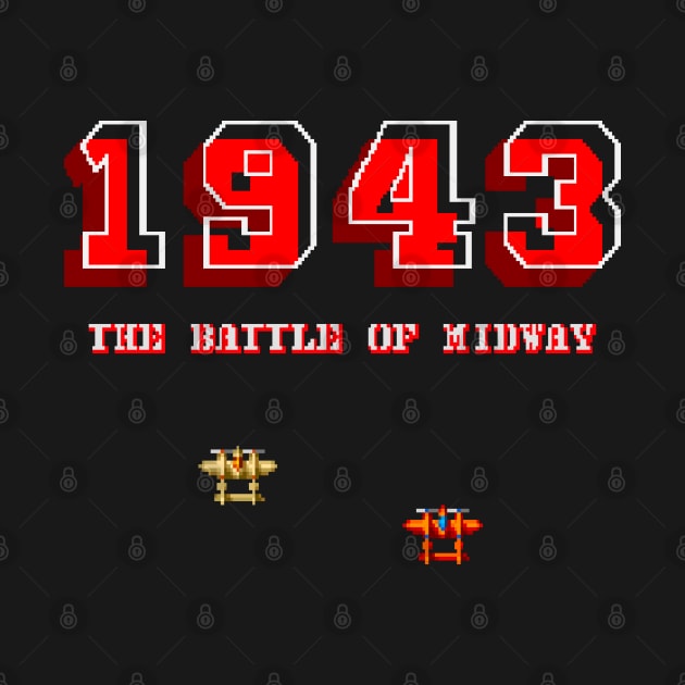 Mod.1 Arcade 1943 The Battle of Midway Flight Fighter Video Game by parashop