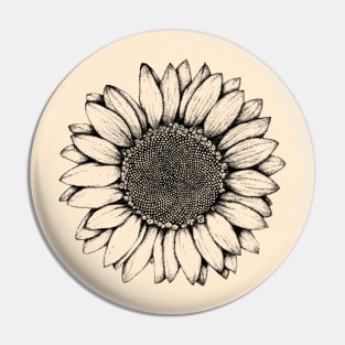 Sunflower Pin