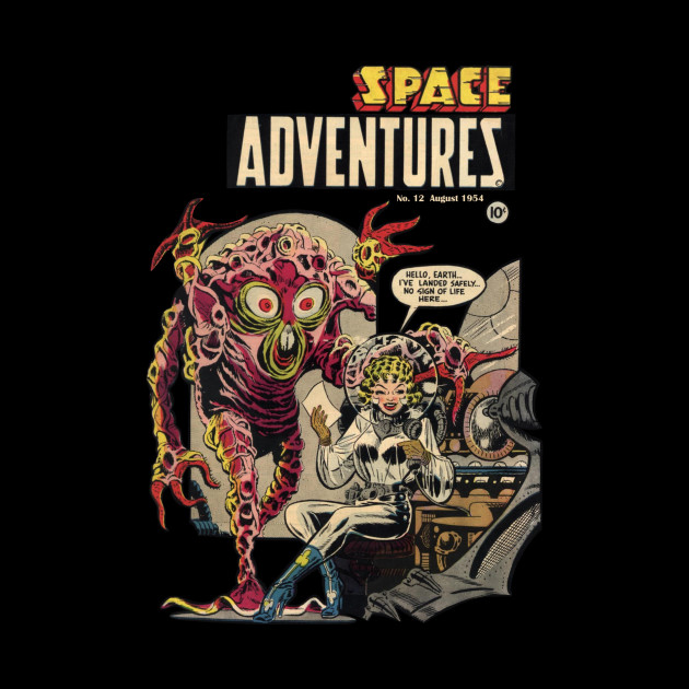 Space Adventures 1954 - Science Fiction - Phone Case