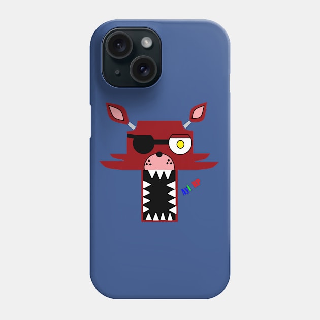 Foxy Phone Case by Aldrich3D