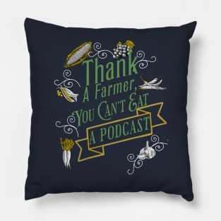 Farmer Gratitude Pillow