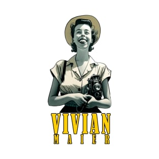 Capturing Life's Hidden Moments: The Street Photography of Vivian Maier T-Shirt