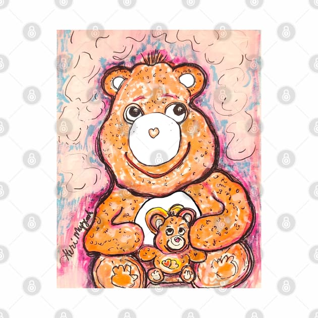 Care Bears Friend Bear by TheArtQueenOfMichigan 