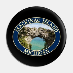 Arch Rock on Mackinac Island, Michigan Pin