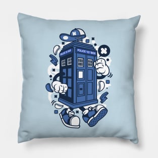 Police callbox Pillow