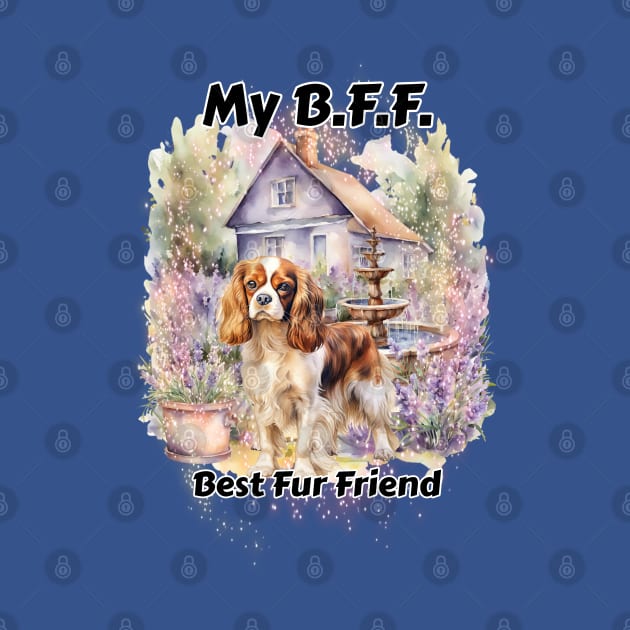 Dog - BFF King Charles Spaniel by KEWDesign