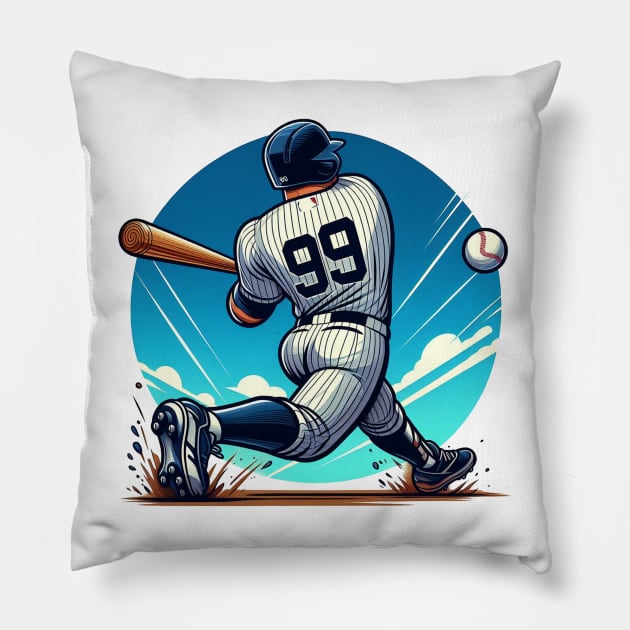 NY Baseball Pillow by Corecustom