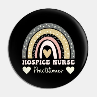 Funny Hospice Nurse Registered Nurse Practitioner Pin