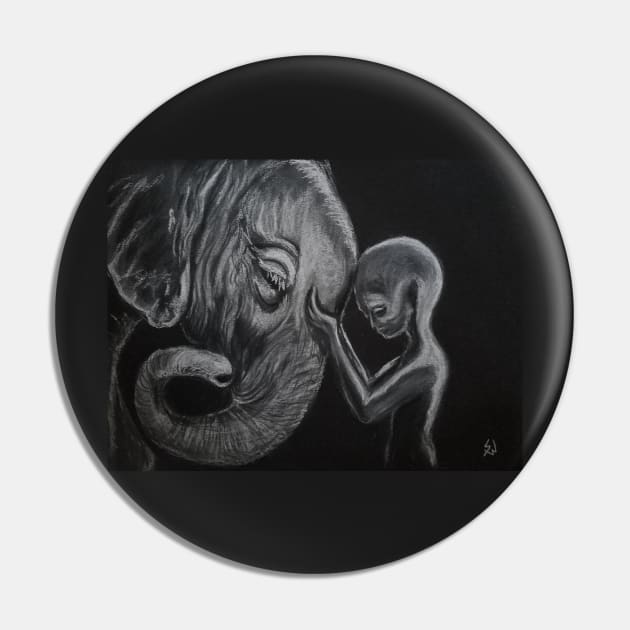 Consulting with the Elephant Nation Pin by SandiaOFC