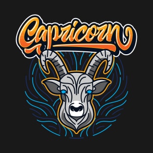 Zodiac CAPRICORN Finger Print Series T-Shirt