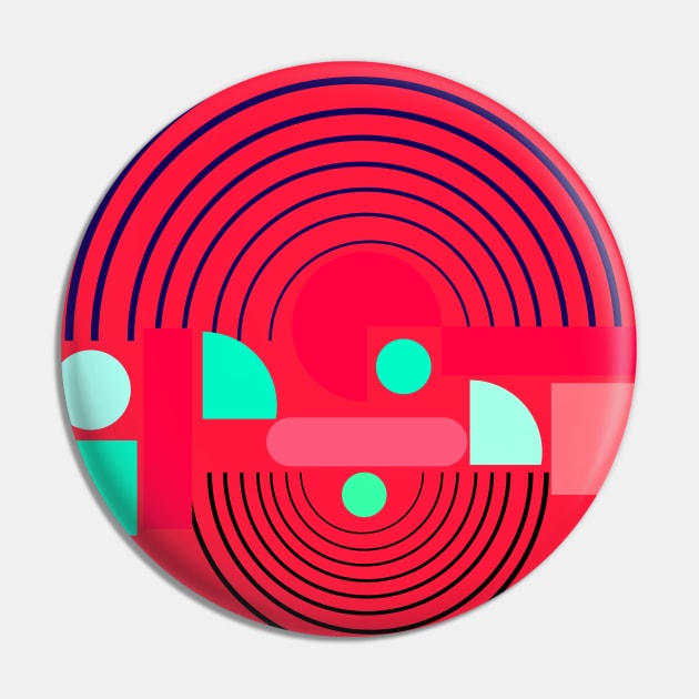 Geometric Modern abstract design Pin by BencDesignStudio