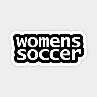 Womens Soccer Magnet