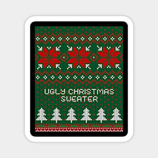 Ugly Christmas Sweater Magnet