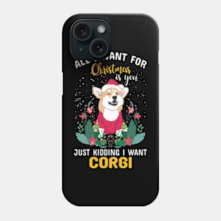 Corgi Christmas Phone Case