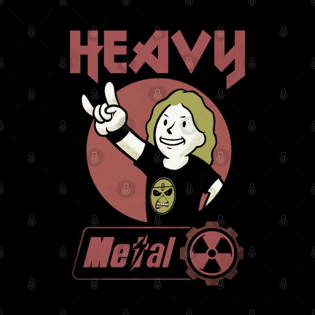Heavy Metal Fan (Nuclear style) by Kaijester