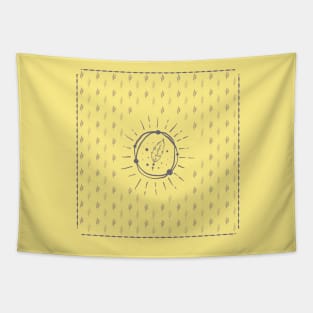 Altar Cloth - Yellow Leaves Tapestry