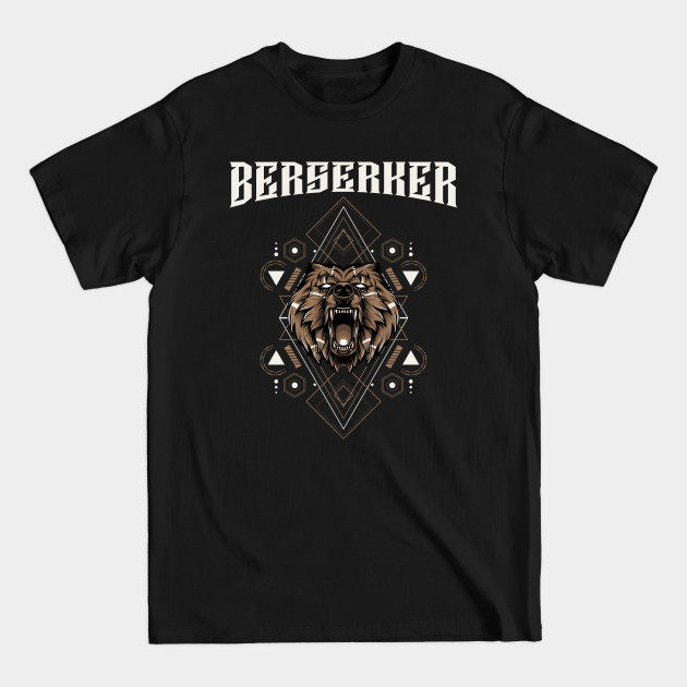 Discover Berserker Viking Bear - Berserker - T-Shirt