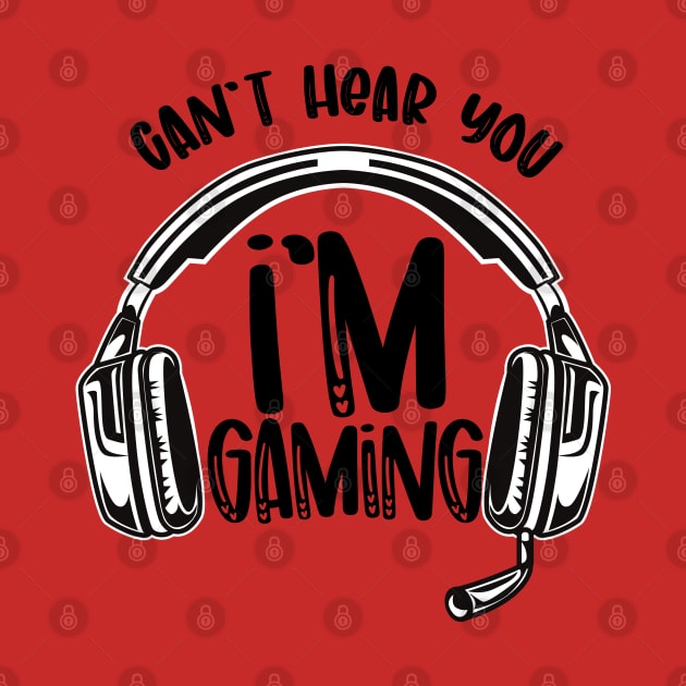 cant hear you im gaming by IbrahemHassan