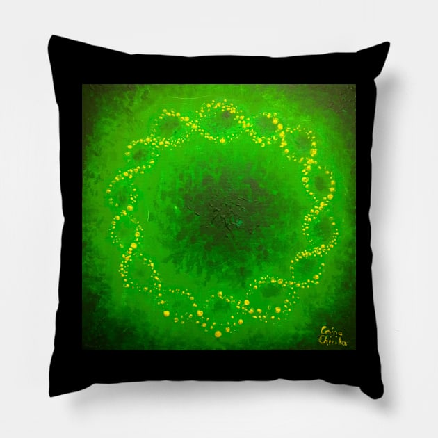 bacterian chromosome painting Pillow by CORinAZONe