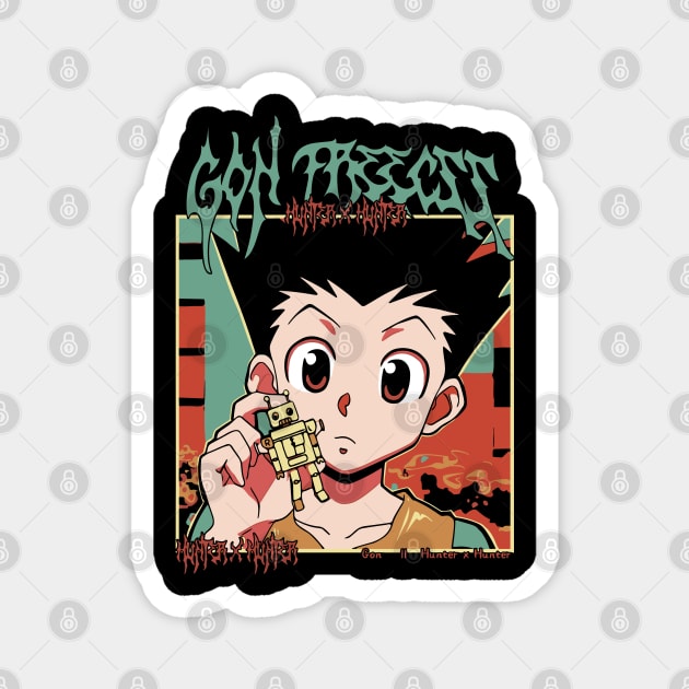 Gon HunterXHunter Magnet by hvfdzdecay