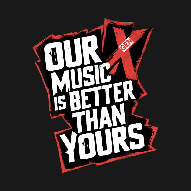Out Music is better than your by sindanke