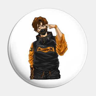 Anime Character Hero Kawaii Male Japanese Manga Pin