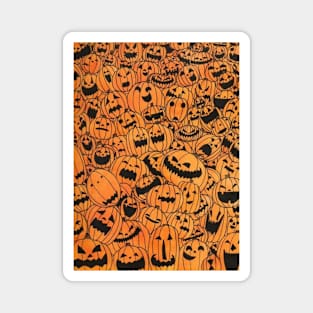 Beautiful Pumpkins Magnet