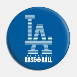 LA Baseball 3 Pin
