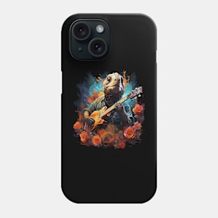 Sea Turtle Playing Guitar Phone Case